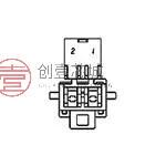 原装正品365057-3全新CONN PLUG HSG 2POS BLK