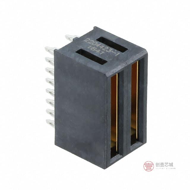 原装2204423-1全新CONN RCPT MULTI-BEAM 2POS PCB正品