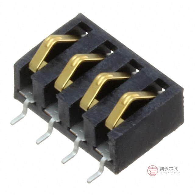 原装SIB-104-02-F-S-LC全新CONN SPRING MOD 4POS SMD正品