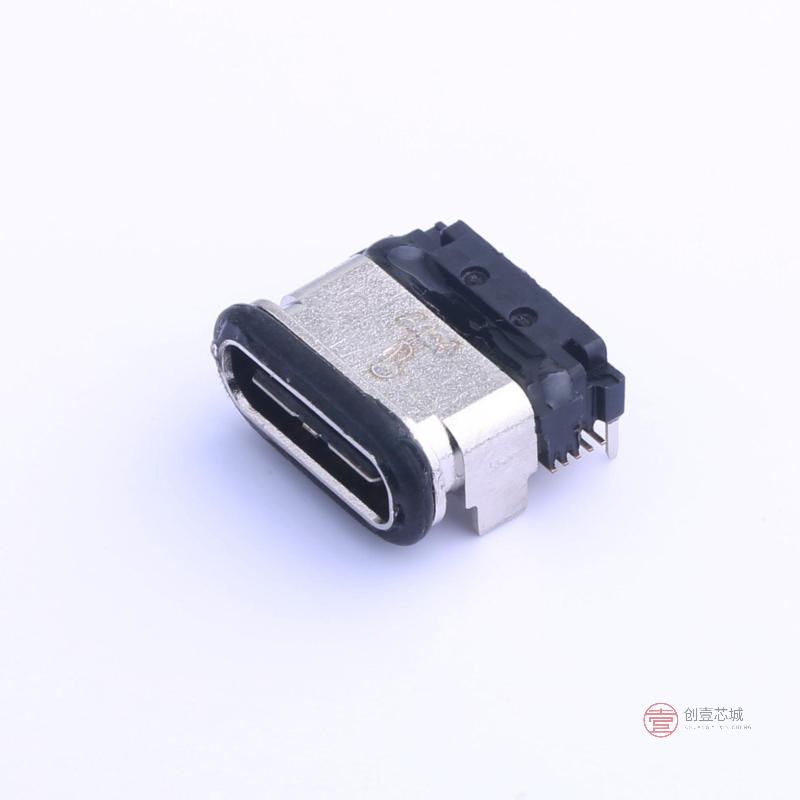原装GT-USB-7018全新Type-C 母座 卧贴 粉末冶金防水正品