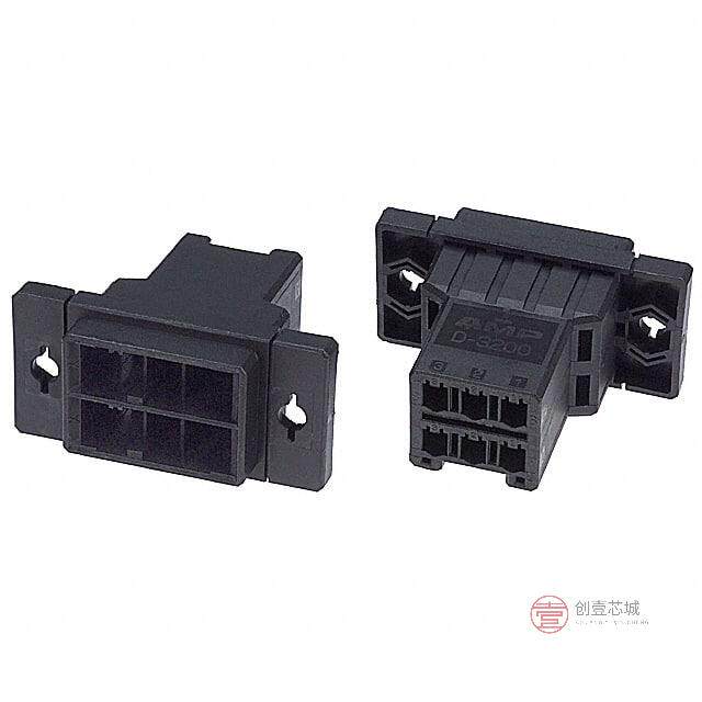 原装1-179555-3全新CONN HOUSING TAB 6POS KEY-XX