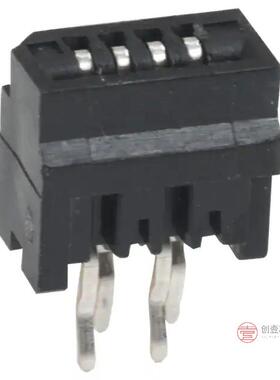 原装HLW4S-2C7LF全新CONN FFC FPC VERT 4POS 1MM PCB正品