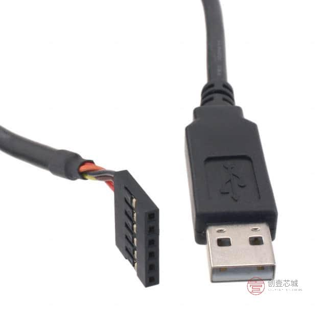 原装TTL-232R-5V全新CABLE USB EMBD UART 5V .1 HDR正品