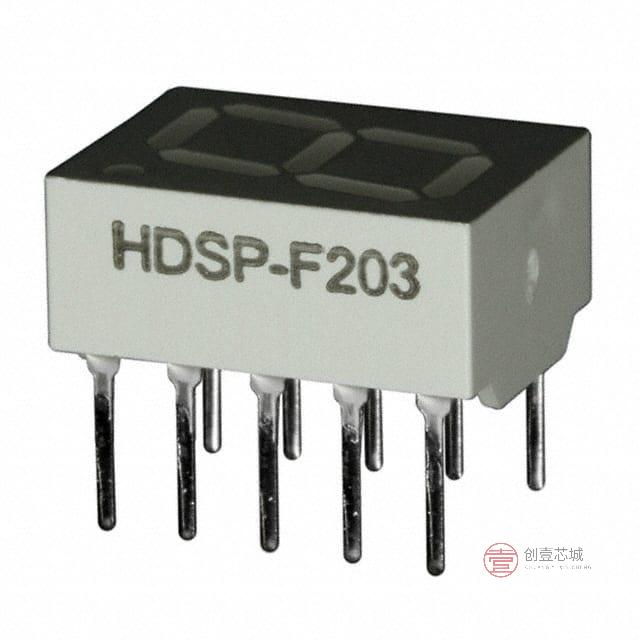 原装HDSP-F203全新DISPLAY 7-SEG 0.4  SGL RED 10DIP正品