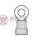 原装正品19071-0148全新端子 RING TERMINAL 8 AWG