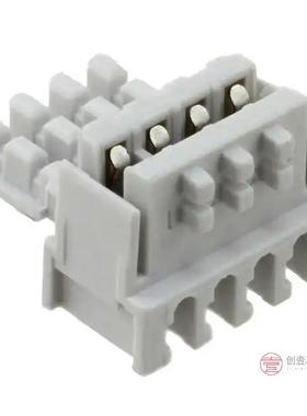 原装284865-4全新CONN RCPT 4POS IDC 22-24AWG TIN正品