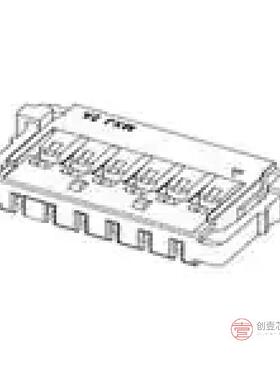 原装504051-0401全新集管和线壳 1.5W/B CONN. REC