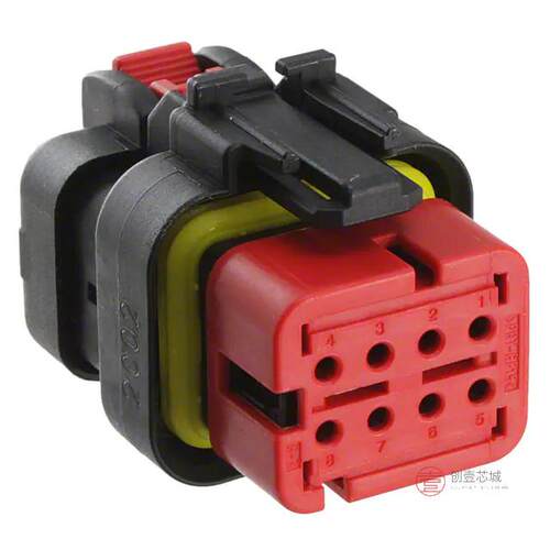 原装正品776532-1全新CONN PLUG ASSY 8POS 18-20AWG RED