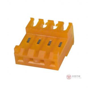 4全新CONN RCPT TIN正品 18AWG 644465 IDC 原装 4POS