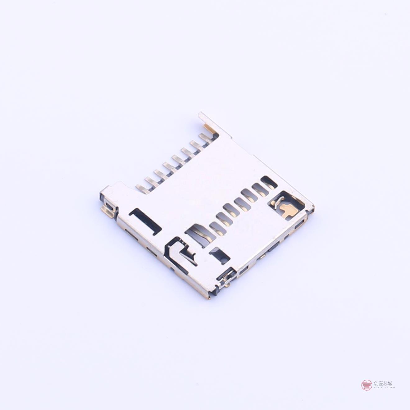 原装TF-022全新TF卡座 1.28H PUSH自弹式正品