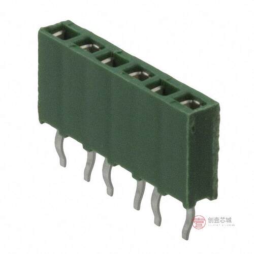 原装正品215297-6全新CONN RCPT 6POS 0.1 GOLD PCB