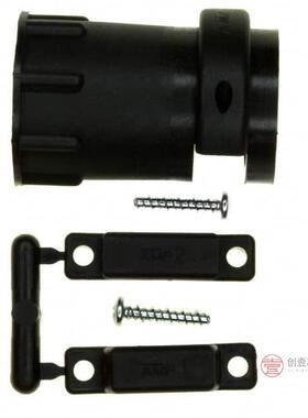 原装182661-1全新CONN BACKSHELL W/CLAMP SZ 17 BLK正品