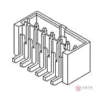 原装正品87437-0443全新集管和线壳 4 CKT 1.5mm HDR