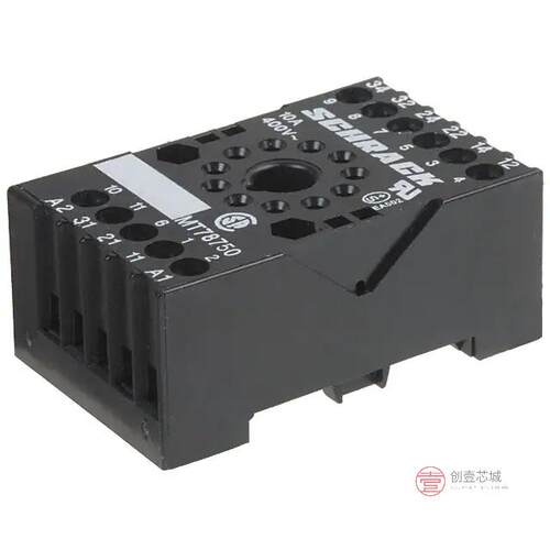 原装正品1415035-1全新RELAY SOCKET 11 POS DIN RAIL