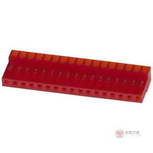 7全新CONN RCPT TIN正品 22AWG 640433 IDC 原装 17POS