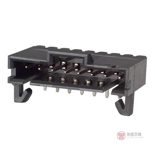 原装正品5-103673-7全新CONN HEADER R/A 8POS 2.54MM