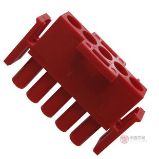 原装480763-2全新CONN U-MNL PLUG 5POS 94V-2 RED正品