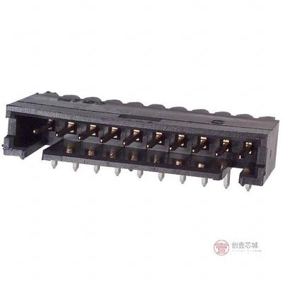 原装5-103361-8全新CONN HEADER R/A 10POS 2.54MM正品