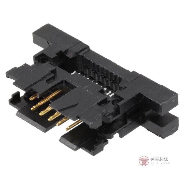 原装5111448-1全新CONN PLUG 10P IDC 26-28AWG GOLD正品