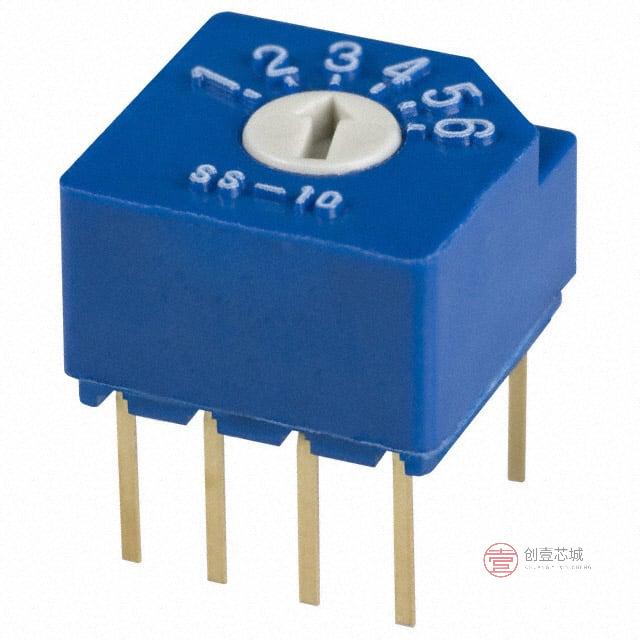 原装SS-10-16SP-AE全新SWITCH ROTARY DIP SP6T 10