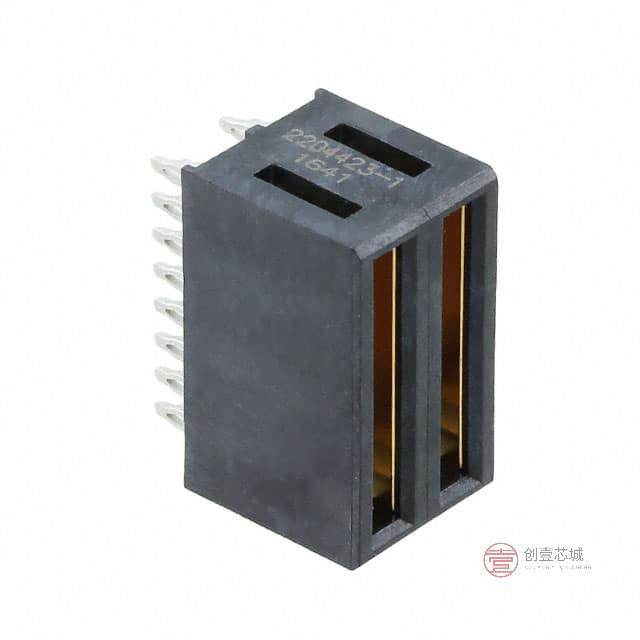 原装2204423-1全新CONN RCPT MULTI-BEAM 2POS PCB正品