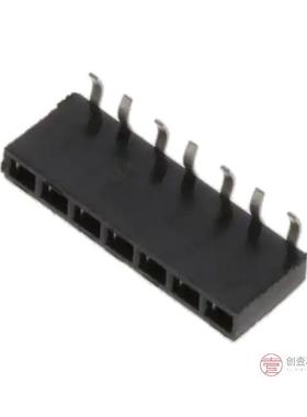 原装969875-7全新CONN RCPT 7POS 0.1 GOLD PCB R/A正品