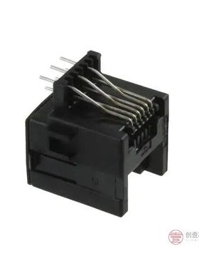 原装216446-1全新CONN MOD JACK 6P6C VERT UNSHLD正品