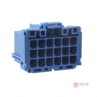 原装正品6-968974-1全新CONN RCPT HSG 18POS 5.00MM