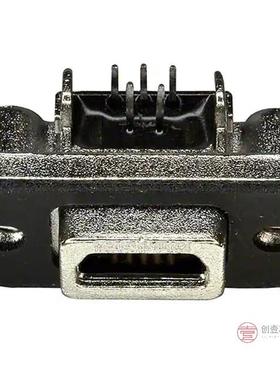 原装MUSBE15134全新CONN RCPT USB2.0 MINI AB PCB