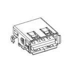 原装48258-0002全新USB USB A SINK REV TYP正品