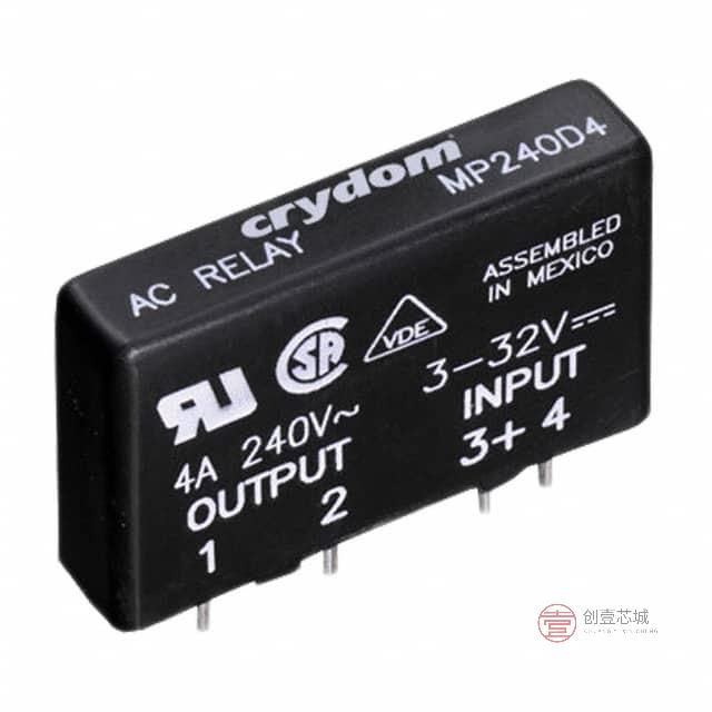 原装MP240D4全新SSR RELAY SPST-NO 4A 24-280V正品
