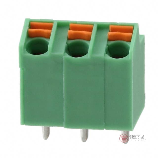 原装1752117全新TERM B 3POS 25DEG 3.5MM PCB正品