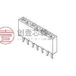 0.1 215297 0全新CONN 原装 GOLD 10POS RCPT PCB正品