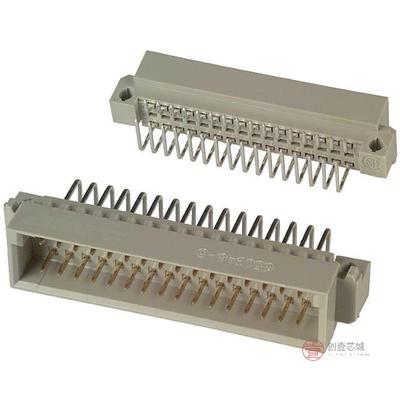 原装650946-5全新CONN DIN PLUG 48POS PCB RA GOLD正品