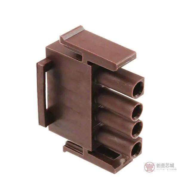 原装1-480702-1全新CONN PLUG 4POS UNIV-M-N-L BROWN正品