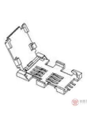 原装7312S0815X01LF全新CONN SIM/SAM CARD HINGED