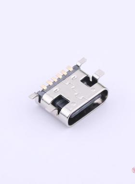 原装TYPEC-249D-BRP6全新6P 全贴板上Type-c母座正品