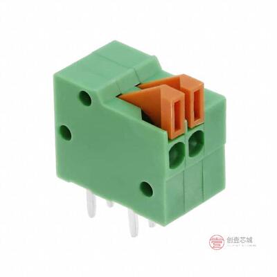 原装正品1-2834016-2全新TERM BLK 2P SIDE ENT 2.54