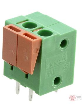 原装1776259-2全新TERM BLK 2POS TOP ENTRY 5MM PCB正品