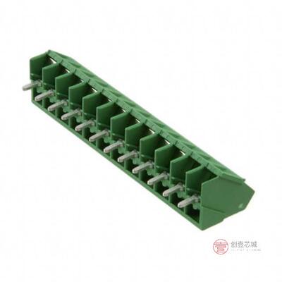 原装正品1-282847-2全新TERM BLK 12POS 35DEG 5.08MM PCB