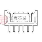 原装1470109-6全新CONN HEADER VERT 6POS 2MM正品