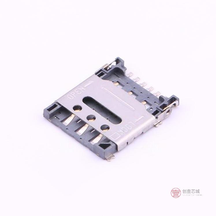原装HYC240-SIM06-150全新翻盖式 NanoSIM卡卡座 6P正品