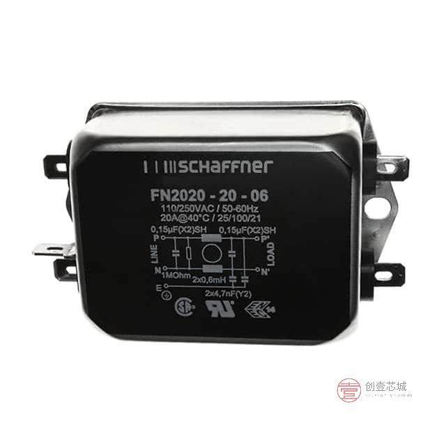 原装FN2020-20-06全新LINE FILTER 250VAC 20A CHA