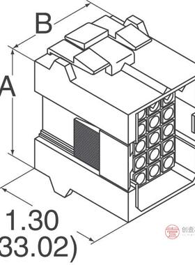 原装207016-1全新5mm 2x2P正品