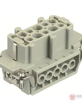 原装正品09330102701全新INSERT FEMALE 10POS+1GND SCREW