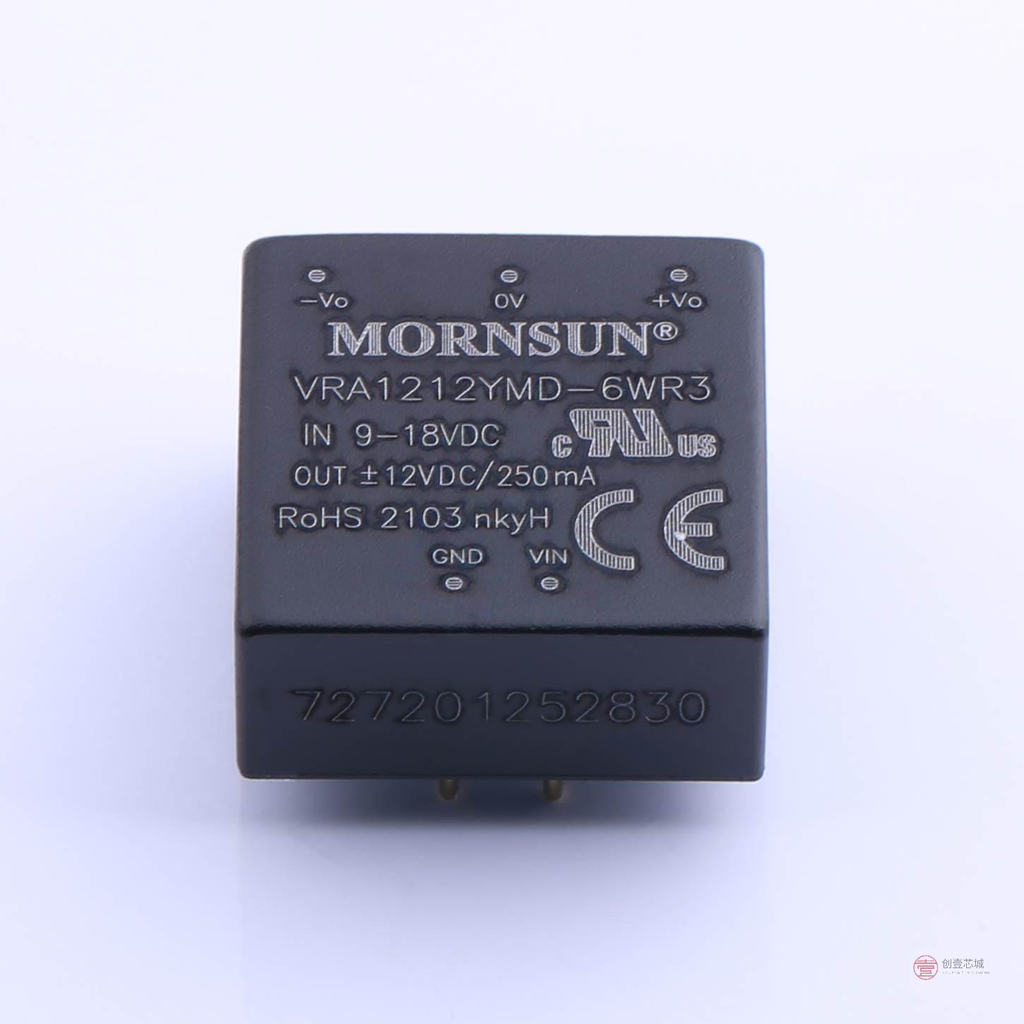 原装VRA1212YMD-6WR3全新6W，宽电压输入，
