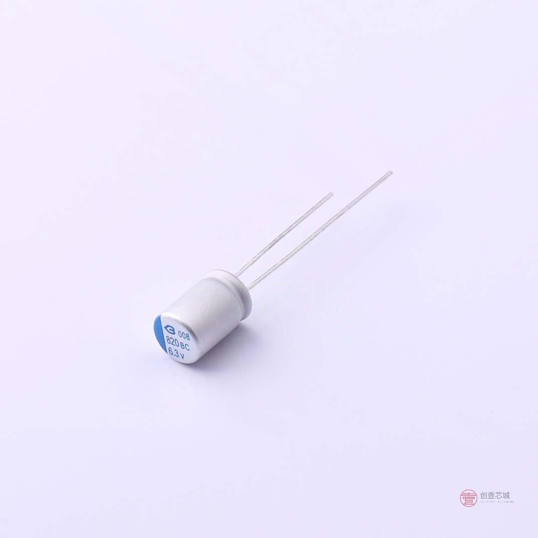 原装BC6R3M821LO6.3*9L-1A4T全新820uF 20% 6.3V正品