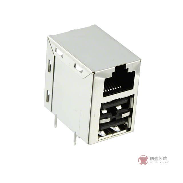 原装6116151-1全新CONN MOD JACK 8P8C R/A SHIELDED正品