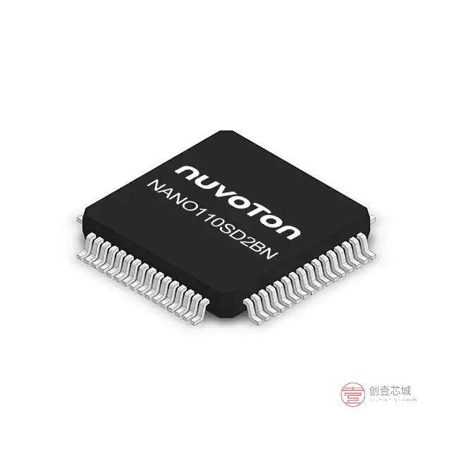原装NANO110SD2BN全新IC MCU 32BIT 64KB FLASH 64