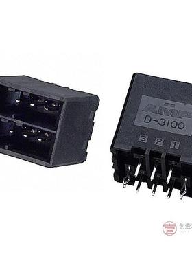 原装1-178141-5全新CONN HEADER VERT 6POS 3.81MM正品